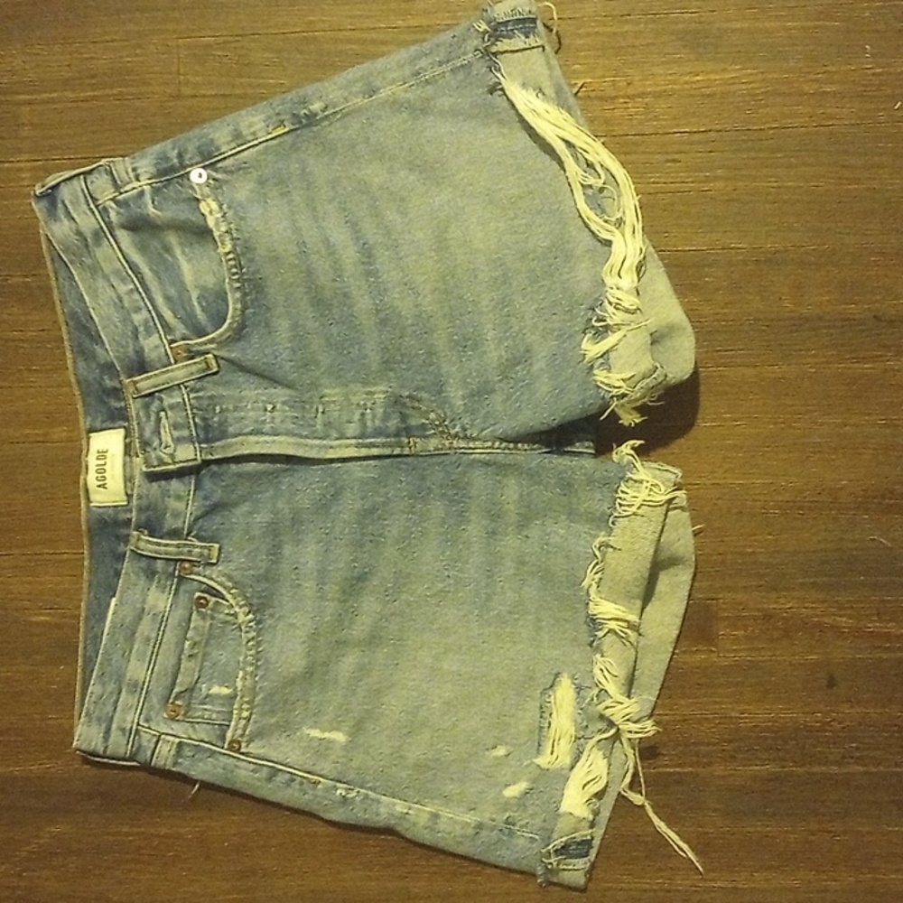 Agolde Denim Jean Shorts Size 27